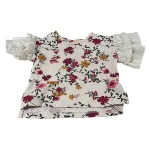 Jessica Simpson Toddler Girl Floral Shirt 3T